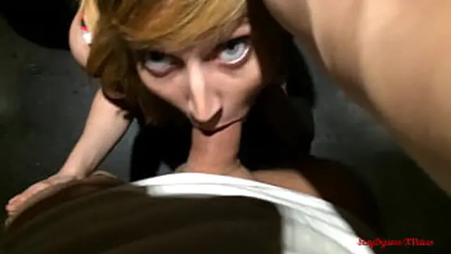 Get down! Dirty restaurant freakshow: surprise anal👌 & blowjob bash!