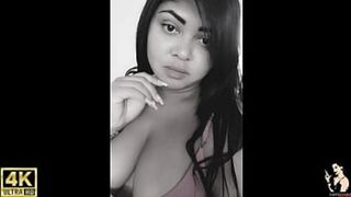 Sexy Latina shares giant cum-filled pussy🌮️ stories on social network