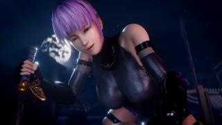 Underneath The Lunar Glow, Ayane Gets Hammered Night Style By A Hung Furry Beast
