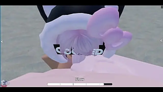 Fucking a girl on a crossroad beach~