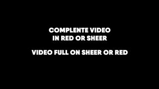 ANAL👌 AND DOUBLE PENETRATION WITH VIBRATOR (RED & SHEER)