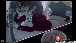Teased Girls Give Blowjobs and Fuck on the Train – Exclusive Hentai 4K