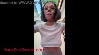 Cute Latina Teacher Teases Herself!