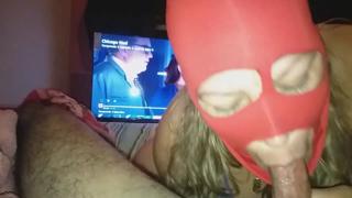 Blonde Stepsister Teaches Daddy Who's Boss in Bedroom Orgy Follies