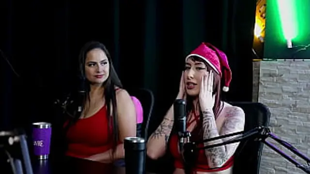 They have anal sex, they like to be punched in the ribs, they talked about what makes them cum, and when they give blowjobs they cum    - Christmas Swing Cast Special (WATCH ON: SHEER/RED)