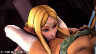 Princess👸 Zelda Sucking Penis🌭 Like a 
