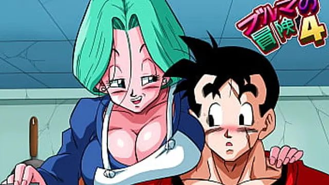 Future Bulma sates Gohan′s beast mode with wild oral😜 & anal👌 rodeo - Part 2