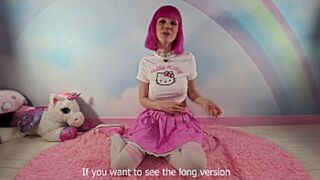 Two dudes blasting their loads all over the young chick's sweet face