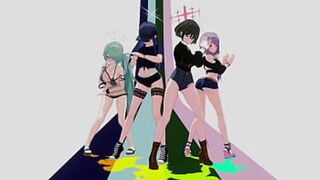 Wild Gang Bang Action with a Squad of Playmates