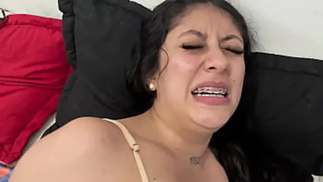 I fucked my step-girlfriend until she came on me