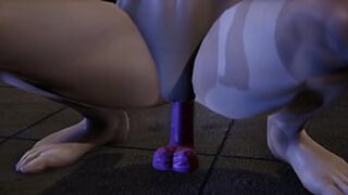 3D Cammy's All-Three-Hole Hardcore Penetration