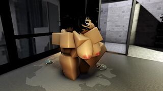 Rapid Roblox Romp with My Horny🥵 Buddy