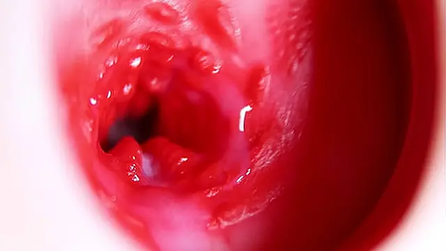 Nice big head slides inside best friend's sweet shiny hole!