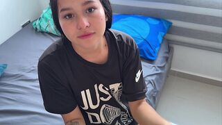 Shy Sis Turns 18, Craves Big Dick,🌭能达到高潮!