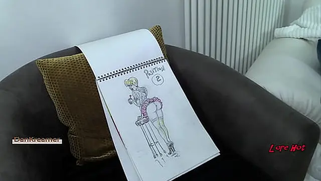 Hot Lore Spreads Wide Wet Holes