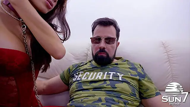 The slender teen came to probe the pervert′s shaft — he gets stuffed in the stud′s hole