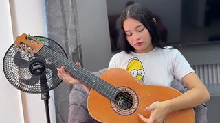 I tutor my younger stepsister and can't resist fucking her intensely till I come