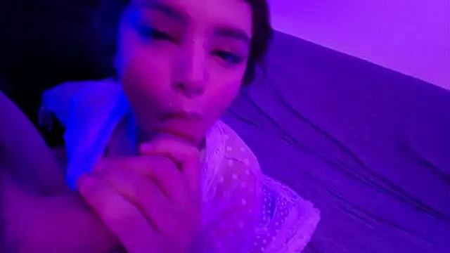 Cute Alt Teen fucks lucky guy and ends with her mouth filled with creamy cum! free