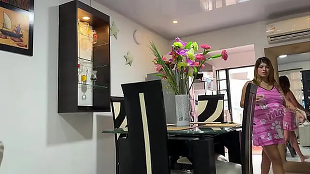 A pregnant neighbor tempts me with chores &mdash;  offering a chance to satisfy her desires deeply H L