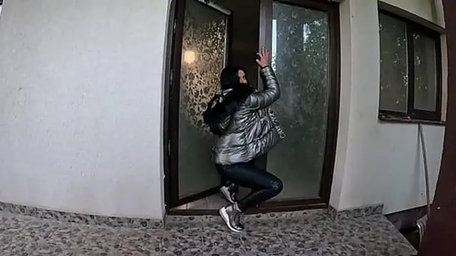 Hot gardener dumps thick load on my sleek down jacket in 270 preview