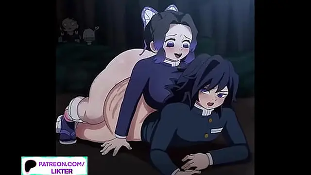 Big ass🍑 femboy gets deep fucked by futa anime sex