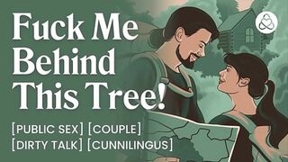 ASMR Audio Porn: Couple Fucking in the Woods – Outdoor Public Sex with Oral & Anal Play – Erotic Audio Story