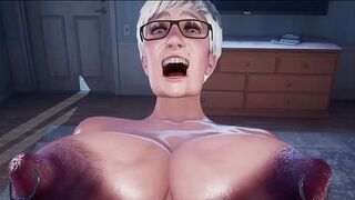 Double granny with big tits love fresh meat