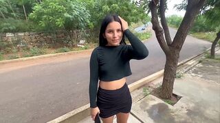 Beautiful unknown Latina wants me to penetrate her hard in exchange for me taking her home to see her husband