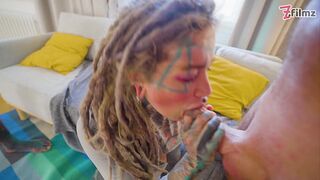 Anuskatzz is back for a crazy DAP with 3 big cocks! Total ANAL DESTRUCTION (Part 5 —  last)