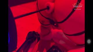 French anal👌 double penetration in lustful red room sensations