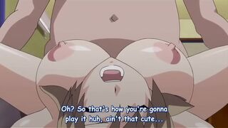 Hentai wife fucked by two guys in front of husband