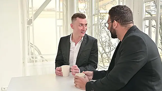 Busty Language Teacher Anissa Kate Seducing Mature Students In Class DP GP3289