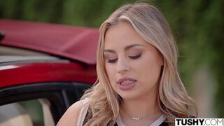 TUSHY Insatiable Blonde Anna Claire Clouds Gapes Her Perfect Round Ass