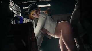 Best Day At Job - Fat Boss Pounding Security Girl Ass [ 3D EXCLUSIVE Animation ]