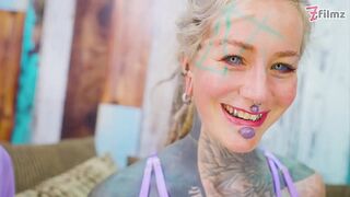 Lesbian Orgy – Anal & Squirt – Tattooed Girls Fucking Each Other’s Holes and Licking Pussy – ATM —  Gapes —  Squirting