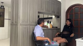 My girlfriend's friend turns me on so much that I end up fucking her hard on the sly - Melanie Rincon