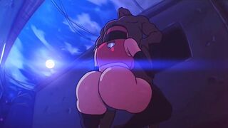 Sarada Uchiha anal sex in alleyway