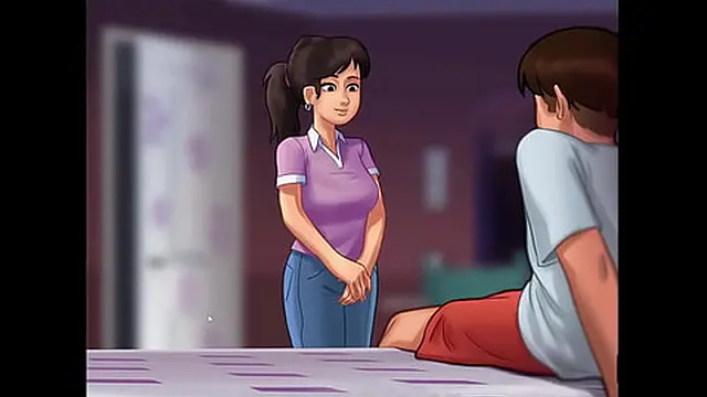 Summertime Saga ep 126 - I chose Mia and I can fuck her ass