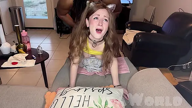 Innocent Young White Anal Slut Bunny Gets Her Asshole Gaped &mdash;  Stuffed & Pounded by Lord Panda′s BBC