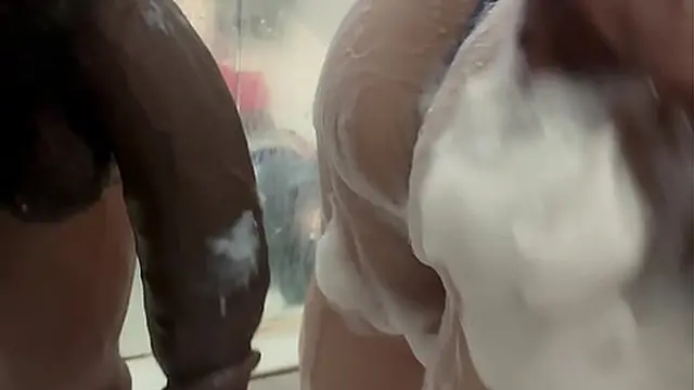 Her tight ass couldn’t take his thick BBC in the shower &mdash;  no matter how much she tried  After stepping out &mdash;  she bent over and let him destroy her doggystyle—wet &mdash;  raw &mdash;  and deep until she made a mess all over his big black dic