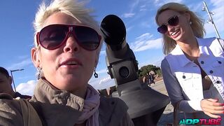 Couples exchange with blondes with perfect asses and anal included —  part 1