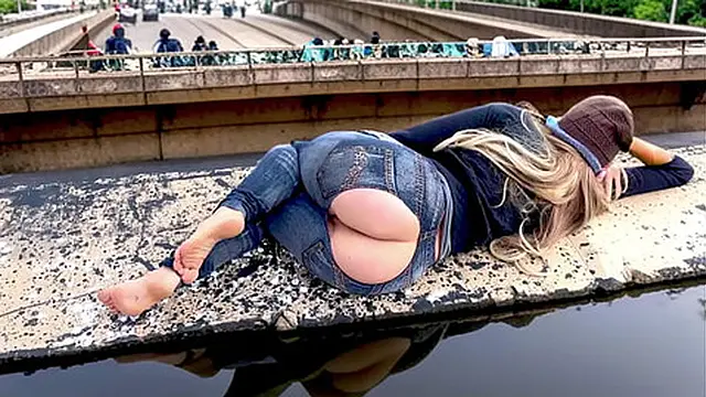 HOMELESS WOMAN HAD ANAL ON THE STREET FOR MONEY