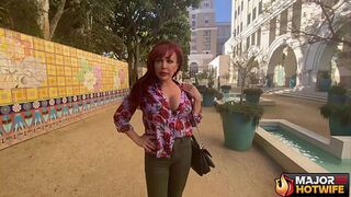 Stunning Redhead MILF Sexy Vanessa Gets Anal Pounded By Rome Major!