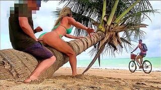 She teased a stranger and got a dick in her ass…