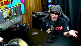 The young girl showed her vagina in the middle of the podcast —  it was all wet —  and all hell broke loose! - Bang bang in the brawl!