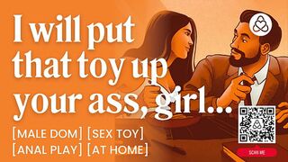 ASMR Audio Porn: Hot Male Dom Teacher Fucks His Student At Home - Anal Play & Sex Toy - Erotic Audio Roleplay for Women