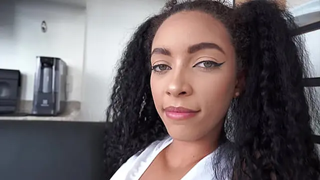 Vitoria Slim &mdash;  19 years green-eyes very slim Brazilian ebony &mdash;  gets hard fucked by 3 big cocks (DAP &mdash;  0% pussy &mdash;  Anal &mdash;  teen 18  &mdash;  DATM &mdash;  bbc &mdash;  dirty talk) OB566