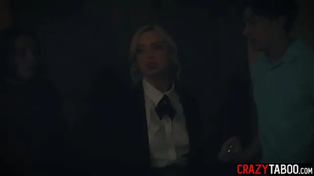 Nerdy teen Lexi Lore called a dark entity and was ravaged by two lustful peers