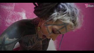 Workwear Anal Stretching Solo Masturbation Gapes and Squirt