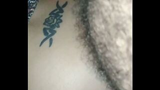 Blonde, naughty married woman getting it in the ass on all fours.